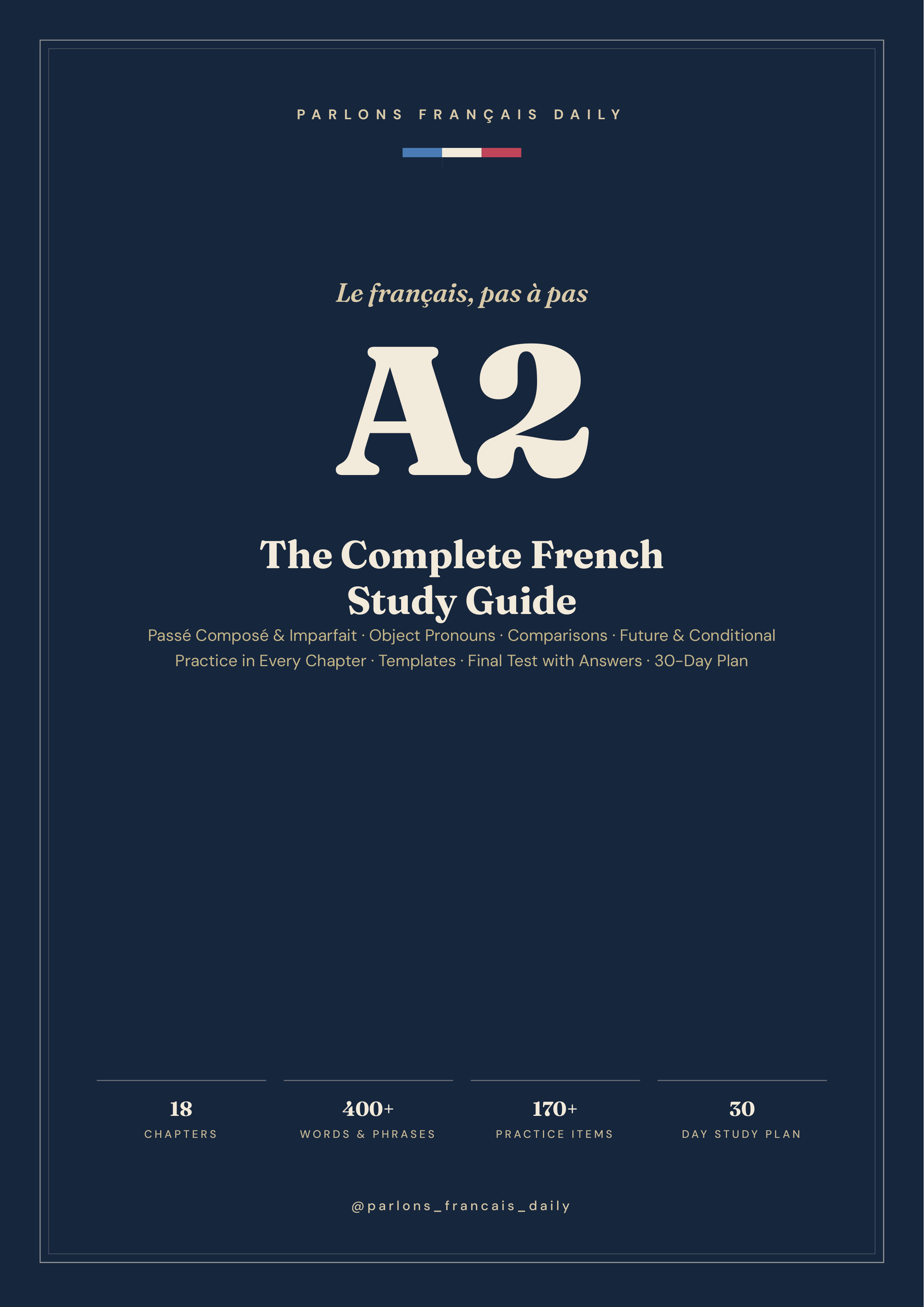 A2 Complete French Study Guide cover